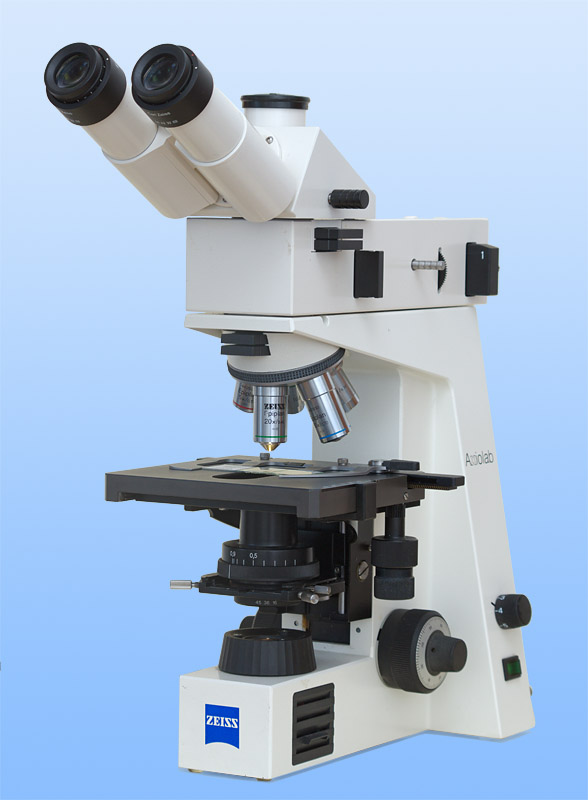 Carl Zeiss Jena Axiolab A Mikroskop  