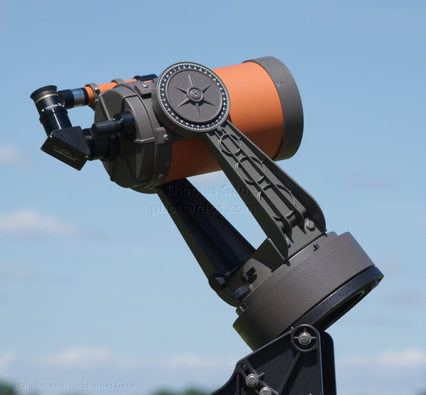 Celestron C5 Teleskop
30.6.2015. Linum. Celestron C5 Teleskop und Gabelmontierung
Schlüsselwörter: 2015;C5;Celestron;fork mount;Gabelmontierung;Teleskop