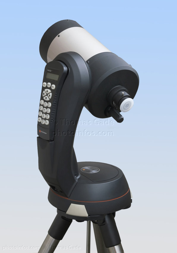 Celestron NexStar 5. C5
Celestron NexStar5 auf einarmiger Montierung. Teleskop. Schmidt-Cassegrain
Schlüsselwörter: C5;Celestron;NexStar;Schmidt-Cassegrain;Teleskop