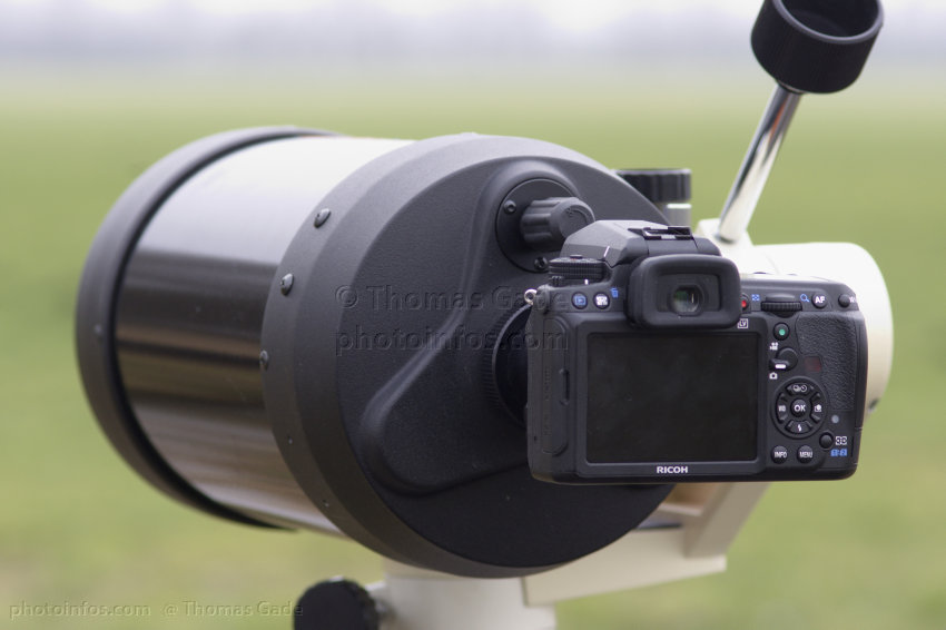 Pentax K-3 DSLR an einem Celestron C6 Teleskop
25. 1. 2015. Pentax K-3 DSLR an einem Celestron C6 Teleskop
Schlüsselwörter: 2015;C6;Celestron;DSLR;Pentax K-3;Teleskop